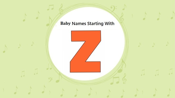 Baby Names That Start with Z