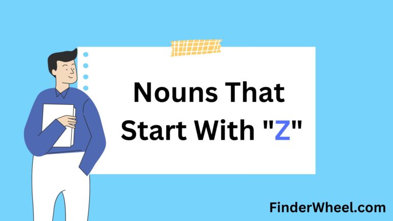200 Nouns That Start With Z