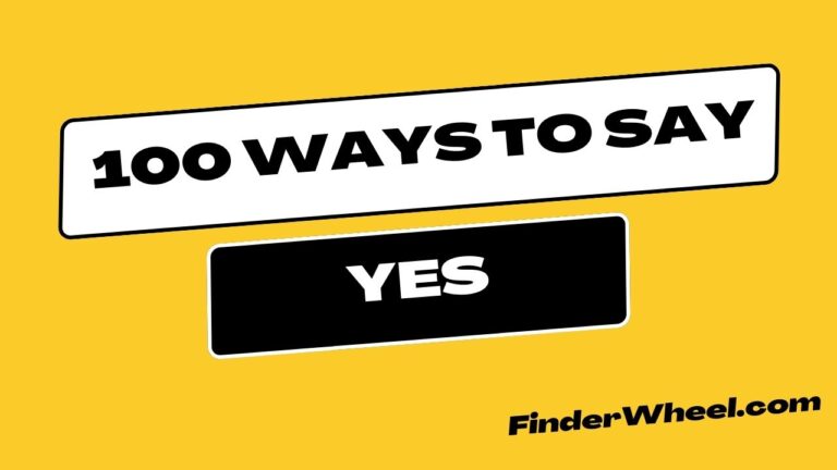 100 Ways To Say “Yes” in English