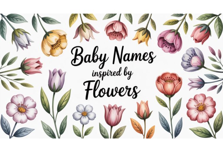 Baby Names Inspired by Flowers for Boys & Girls