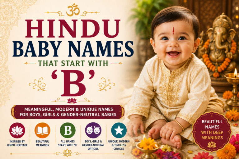 Top 200 Hindu Baby Names That Start With ‘B’